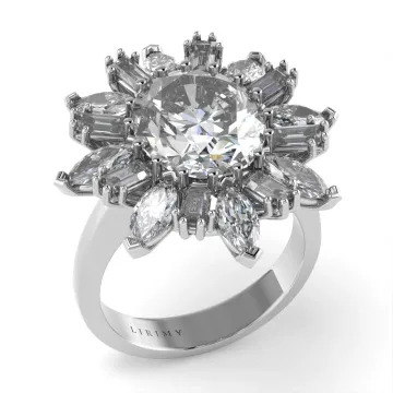 Anello Fiocco Di Neve
