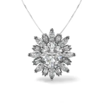 Collana Fiocco Di Neve